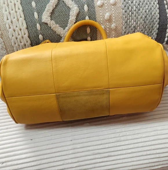 SEE by CHLOE Yellow Leather Handbag - Picture 8 of 9